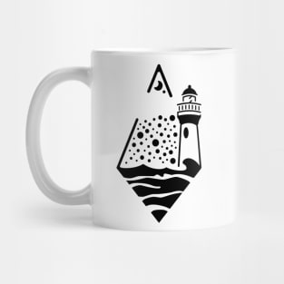 Lunar Lighthouse Mug